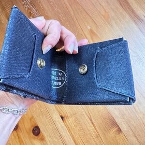 Denim wallet